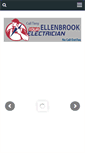 Mobile Screenshot of ellenbrookelectrician.com.au